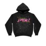 Spider Logo Hoodie-Black