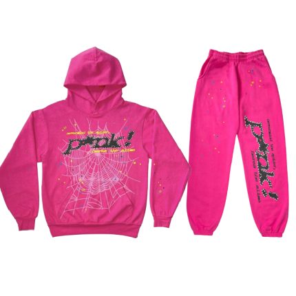 Spider Worldwide Pink Tracksuit