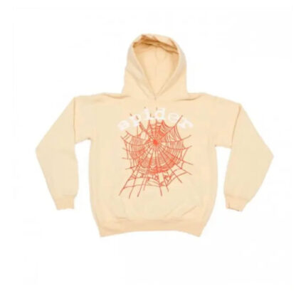 Spider Hoodie Stylish-Peach