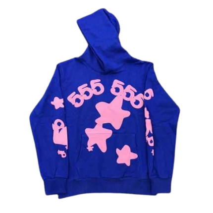 Spider Hoodie Blue 5 Star