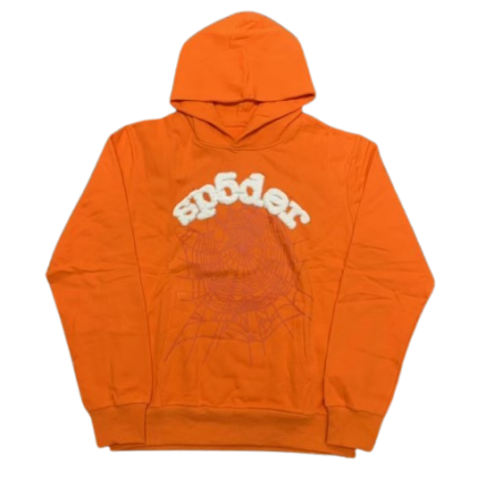 Spider 555 Hoodie Orange